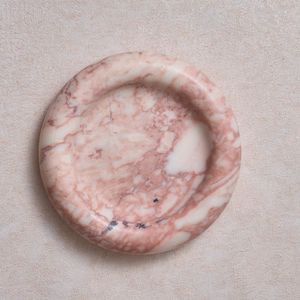 resin serving platter oval swirl tray marble effect decorative plate luxury <b>countertop</b> shallow bowl for snacks jewelry candles - Product Image 5