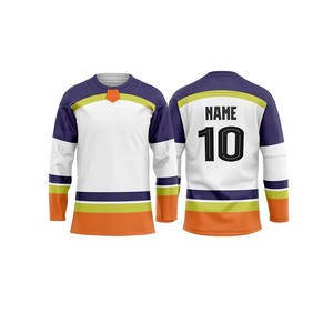 Venta al por Mayor de Camisetas de Hockey sobre Hielo Transpirables con Logotipo Personalizado, 100% Poliéster, Hechas en Pakistán - Product Image 3