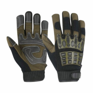 Guantes de cuero sintético Amara de alto rendimiento Protección de manos de seguridad industrial reforzada con resistencia al impacto para mecánico - Product Image 5
