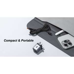 Cargador de Pared USB-C PD de 20W con Carga Rápida Universal, Ecológico, de 2 Puertos - Product Image 3