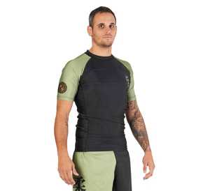 Conception personnalisée No Gi Rashguard BJJ MMA Grappling Compression Shirt Training Gear Jiu Jitsu Wear OEM ODM Wholesale Manufacturer - Product Image 3