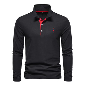 Camiseta Polo Casual Personalizada con Logotipo para Hombre, Manga Corta, Ligera, Transpirable, Ropa Deportiva de Estilo de Vida - Product Image 3