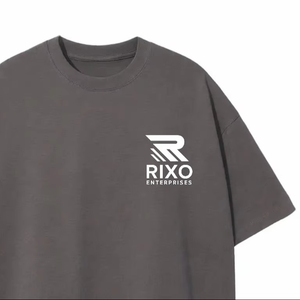 Camiseta Extra Grande 100% Algodón Tejido Transpirable Ecológico de Secado Rápido Manga Corta Cuello Redondo Ropa Casual de Alta Calidad para Hombre - Product Image 4