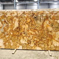 Granite d'Alaska doré de luxe pour cuisines modernes, salles de bain, salons et espaces commerciaux, durable