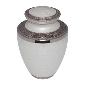 Excellent Quality Handcrafted Metal Adult Ashes Urn for Funeral Homes and <b>Memorial</b> Services Available at Affordable Price - Product Image 1