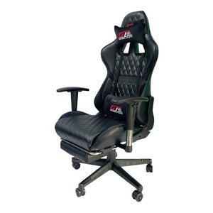 Premium <b>Black</b> GT1368 Gaming Chair with 4D Armrests-SFGC003 - Product Image 1