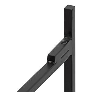 Pieds en aluminium revêtus de noir, style unique avec plateau en marbre blanc, extrémité métallique pour la décoration de la maison et des hôtels, à utiliser dans le salon, en provenance d'Inde - Product Image 4