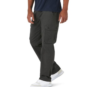 Men's Cargo Pants Multi Pocket Straight Fitting Elastic Waist Workwear Pants Men's Clothing Outdoor Workout Overalls Joggers - Product Image 3