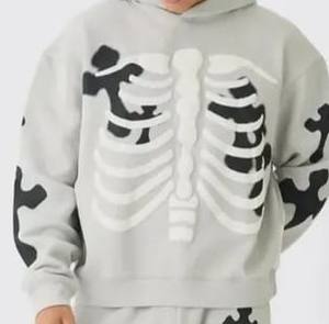 Fabricante de Pakistán, Traje Deportivo con Capucha para Hombre, Invierno, Color Sólido, Talla Grande, OEM Personalizado, 100% Algodón, MOQ Bajo - Product Image 3