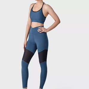 Mallas de entrenamiento de algodón 100% de alta calidad para mujer, logotipo personalizado, ropa de Yoga transpirable, directo del fabricante de fábrica - Product Image 2