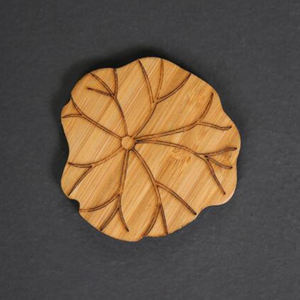 Venta al por mayor de posavasos de madera natural de diseño moderno, té y café posavasos de mesa para servir, almohadillas para uso doméstico, posavasos de nogal - Product Image 6