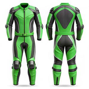 ชุดมอเตอร์ไซด์มอเตอร์ไซด์แห้งเร็วระบายอากาศได้ดีชุดหนังรถจักรยานยนต์ - Product Image 5