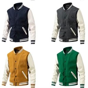 Vestes universitaires de baseball de haute qualité | Fournisseur de vestes Letterman de l'équipe personnalisée - Product Image 3