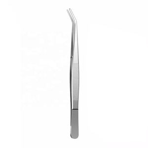 Pinces chirurgicales dentaires manuelles en acier inoxydable avec pointes angulées, certifiées CE, forceps médicaux de classe I, Narham Enterprises - Product Image 5
