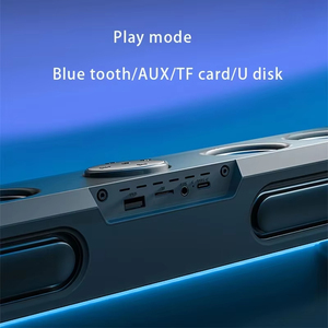 Soaiy 18W พลังงานสูงแบบไร้สาย RGB สำหรับลำโพงคอมพิวเตอร์บลูทูธนาฬิกาปลุกการแสดงผลที่มีคุณภาพสูงในบ้านเบสหนักขนาดเล็ก - Product Image 4