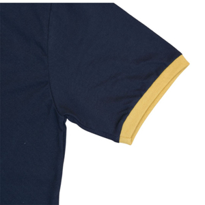 Camiseta Premium de algodón NAVY 1906 Ringer para hombre, camisa con dobladillo curvo de fraternidad con número de bordado de chenilla, ropa griega negra - Product Image 6