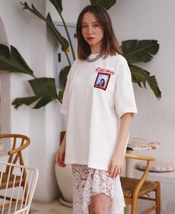 Sudadera con capucha de algodón 100% de peso pesado para hombre, camiseta Vintage de gran tamaño con estampado gráfico de talla grande, estilo Formal - Product Image 5