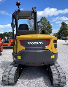 Excavadora Volvo ECR58D Midi 2022, 350 Horas, 49 HP, Caja de Cambios Volvo Penta, Bomba Hidráulica, ROPS Abierto, Cuchilla de Retroexcavación Hidráulica - Product Image 3