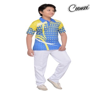 Conjunto de camiseta y Pantalón deportivo Dry-Fit con impresión digital, precio al por mayor de fabricante OEM, para escolares - Product Image 1