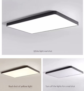 Plafonnier LED moderne carré plat et fin de 12 pouces, SMD2835, 6000K, lumière du jour, IP20, PC, salon, montage encastré, CRI80, 20000 heures - Product Image 5