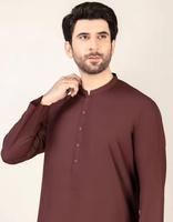Meilleures ventes : Thobe islamique pour homme, style décontracté, respirant, grande taille, manches longues, pour l'automne, style arabe Jubba, avec fermeture éclair, en polyester, coupe ample, col en V