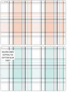 ผ้าลายตารางหมากรุกผ้าลินินผ้าฝ้ายคลาสสิกทนทานและมีสไตล์ - Product Image 6