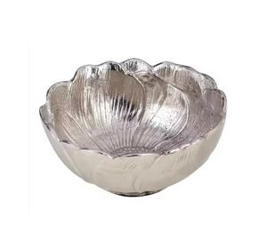 Bol de service de nourriture de forme ronde enduit de noir et d'or pour l'utilisation de vaisselle ENSEMBLE de 2 bol de chocolat en aluminium fait main pour l'usage de service - Product Image 4