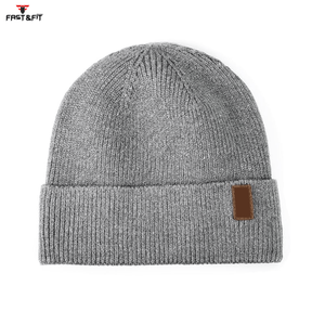 High Quality Custom Cotton Sportswear <b>Beanie</b> Hats with 3D Embroidery Breathable & <b>Waterproof</b> Winter <b>Beanies</b> for Unisex Adults - Product Image 2