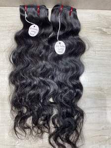 South Indian 10-30 pulgadas Wave Style Temple Extensiones de cabello sin procesar Remy Hair Wefted Bundles Venta al por mayor Disponibilidad 20 26 28 Short Human - Product Image 3