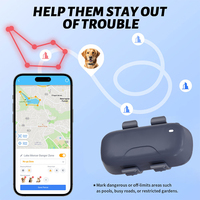 Petit traceur GPS intelligent pour chien avec lecture de trajectoire Localisateur d'animaux de compagnie