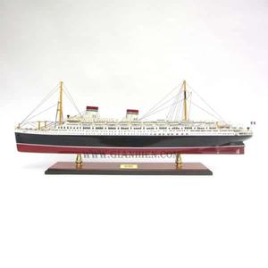 Gia Nhien Manufacturer Custom Design Low MOQ SS REX <b>WOODEN</b> <b>MODEL</b> BOAT HIGH QUALITY WOOD SHIP <b>MODEL</b> Handmade - Product Image 1