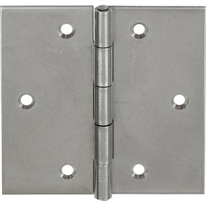 VORMANN Stainless Steel Rolled Hinge 10503 60mm Height & 60mm Width 1.2mm Thickness Square-Edged Cabinet Organizer Pack Size 10 - Product Image 1