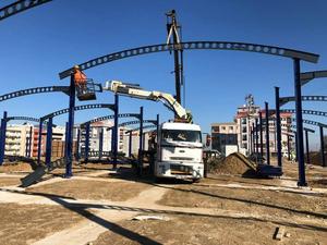 Offre Spéciale PUMA CRANE Grue montée sur camion à flèche hydraulique de 10 tonnes de haute qualité pour les travaux de construction de Turquie - Product Image 5