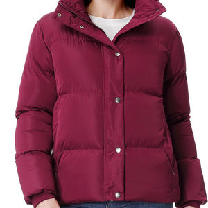 Veste matelassée pour femmes d'équitation, style nouveau, respirante, de qualité supérieure, en duvet, pour l'extérieur, chaude, couleur unie, personnalisable, veste pour femmes - Product Image 4