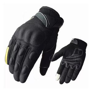 Gants de moto personnalisés en gros, respirants, à doigts longs, pour motocross et cyclisme, avec protection antichoc et résistante, vêtements de vélo - Product Image 1