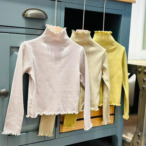 เสื้อสเวตเตอร์เข้ารูปคอตตอนออร์แกนิค3ซม. มีหลายสีอบอุ่นระบายอากาศได้ดีจากเวียดนามได้รับการรับรองจาก GOTS - Product Image 1