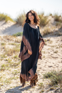 Novedades de Verano 2023, Ropa de Moda para Mujer, Vestido Largo Informal Bohemio con Estampado Floral, Vestido Maxi con Hombros Descubiertos, Estilo Boho Chic - Product Image 6