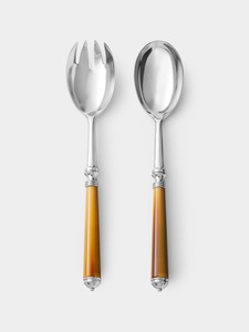Ensemble de serveurs à salade classiques en acier inoxydable, conçu pour un usage quotidien, avec une construction robuste et une fonction de service fiable - Product Image 2