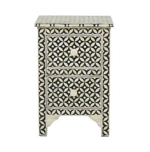 โต๊ะลิ้นชักฝังกระดูกตกแต่งเสริมผลิตภัณฑ์งานฝีมือโมราแมกนีเซีย - Product Image 2