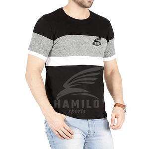 T-shirts décontractés pour hommes les plus vendus des fabricants professionnels, col rond, séchage rapide, imprimé numérique léger, coton/bambou, manches courtes - Product Image 4