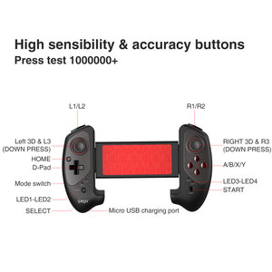 Manette de jeu sans fil BT SZZR PG-<span class=keywords><strong>9083S</strong></span> améliorée avec moteur de vibration, 15 heures d'autonomie, 30 jours en veille pour jeux iOS/Android - Product Image 5
