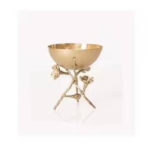 Cuenco Decorativo Islámico de Metal para Dátiles, Decoración de Mesa para Ramadán, Frutero, Plato para Servir Frutos Secos Árabes, Artículo para el Hogar - Product Image 4