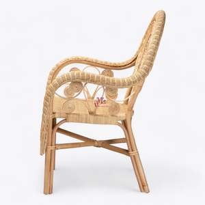 Modern Rattan Rocking Chair Lounge Chair Modern Design <b>Outdoor</b> a Living Room Bedroom Restaurant Use - Product Image 3