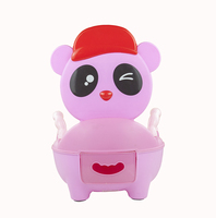 Siège de toilette pour enfants siège de toilette formation chaise de toilette pour bébé dessin animé Panda Design Portable formation de toilette pour tout-petits