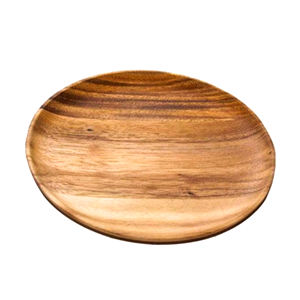 Assiettes de table aux normes personnalisées à la forme Assiettes de présentation en bois Design Décoration de table Plat - Product Image 3