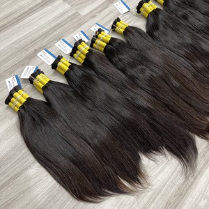 Stock limitado: Extensiones de cabello humano virgen vietnamita de un solo donante – Liso natural, textura sedosa, sin enredos, sin caída - Product Image 5