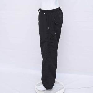 Pantalon homme tenue décontractée évasée coupe régulière jambe droite décontracté formel taille élastique taille réglable pantalon taille haute - Product Image 2