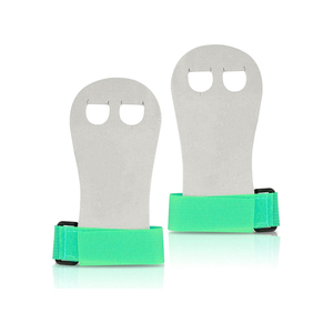 Empuñaduras de Palma sin dedos transpirables de cuero de la mejor calidad para entrenamiento gimnástico levantamiento de pesas protección de manos resistente - Product Image 4