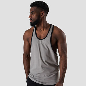 Custom Sport Active Quick Dry Men Clothing Camiseta sin mangas ajustada Top Quality Gym Wear Fitness Men Tank Top - Product Image 4