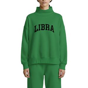 Nouvelle Collection 2026 : Sweat-shirt Décontracté à Col Montant et Manches Longues pour Femme – Respirant, Séchage Rapide, Uni – Idéal Hiver et Automne - Product Image 1